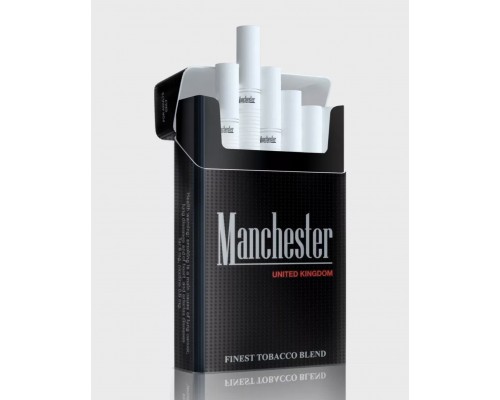 Купить Сигареты Manchester Black King Size (Манчестер Блэк Кинг Сайз)